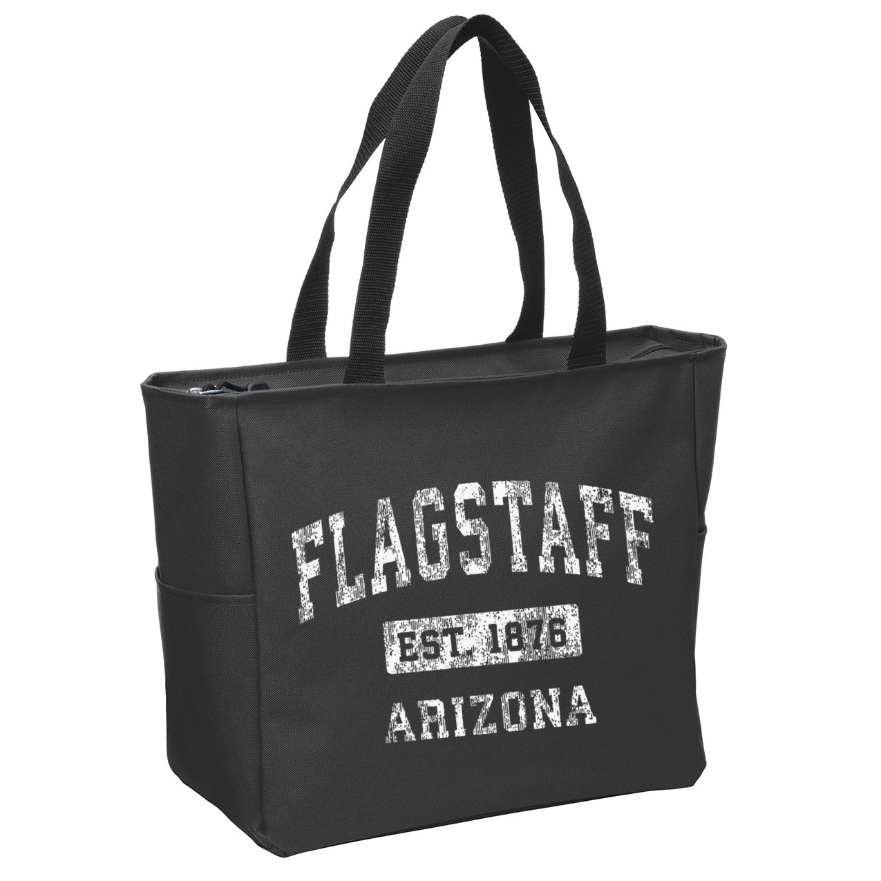 Florida Est. 1845 Distressed Worn Design Classic Zip Tote Bag