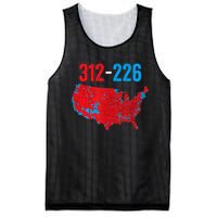 Funny Election 312 Vs 226 Cool Accurate Map Of 2024 Election Gift Mesh Reversible Basketball Jersey Tank