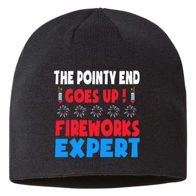 Fireworks Expert 4th Of July Fireworks Director Sustainable Beanie