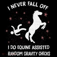 Funny Equine Assisted Gravity Checks Horse Visor