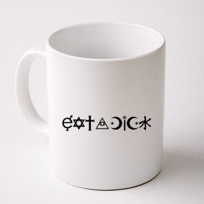 Funny Eat A Dick Gift Coexist Parody Gift Coffee Mug