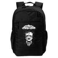 Funny Edgar Allan Poe Literary Goth When It Rains It Poes Backpack