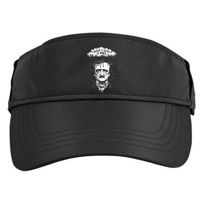 Funny Edgar Allan Poe Literary Goth When It Rains It Poes Adult Drive Performance Visor