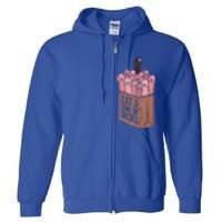 Funny Eat A Bag Of Dicks Funny Dicks Bag Gift Full Zip Hoodie