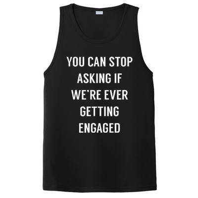 Funny Engagement Announcement For Newly Engaged PosiCharge Competitor Tank