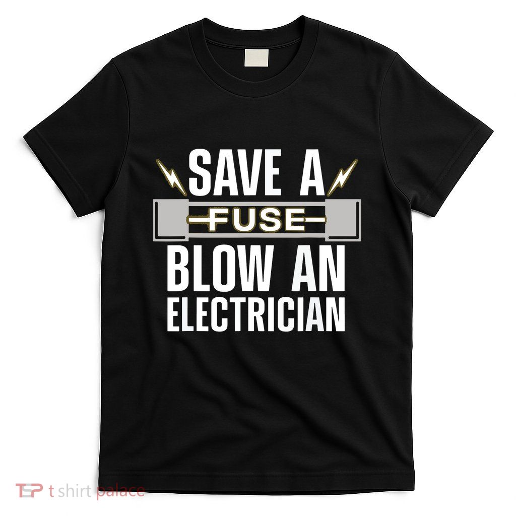 Funny Electrician Art Women Electrical Fuse Engineers T-Shirt