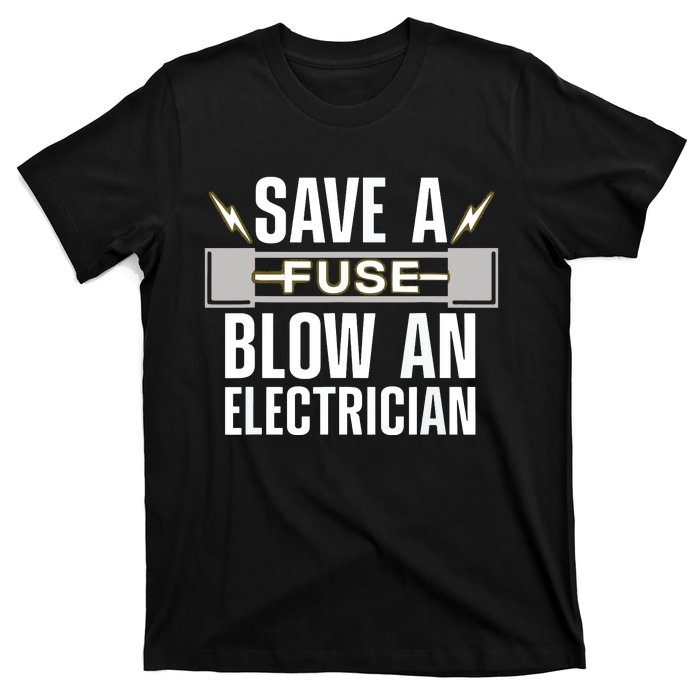 Funny Electrician Art Women Electrical Fuse Engineers T-Shirt