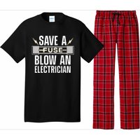 Funny Electrician Art Women Electrical Fuse Engineers Pajama Set