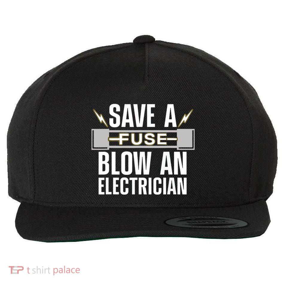 Funny Electrician Art Women Electrical Fuse Engineers Wool Snapback Cap