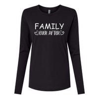 Family Ever After Adoption Gotcha Day Gift Womens Cotton Relaxed Long Sleeve T-Shirt