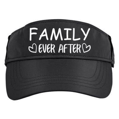 Family Ever After Adoption Gotcha Day Gift Adult Drive Performance Visor