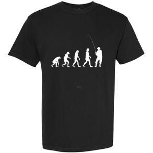 Fisherman Evolution Angler Fishing Garment-Dyed Heavyweight T-Shirt