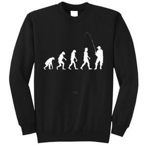 Fisherman Evolution Angler Fishing Sweatshirt