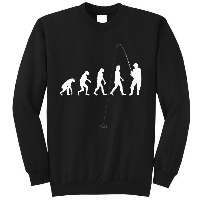 Fisherman Evolution Angler Fishing Sweatshirt