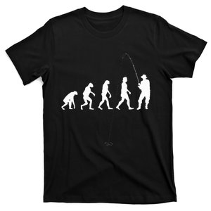 Fisherman Evolution Angler Fishing T-Shirt