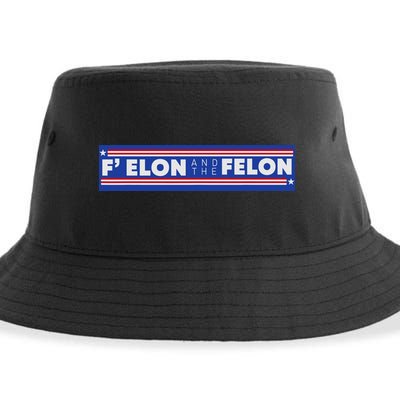 F Elon And The Felon Sustainable Bucket Hat