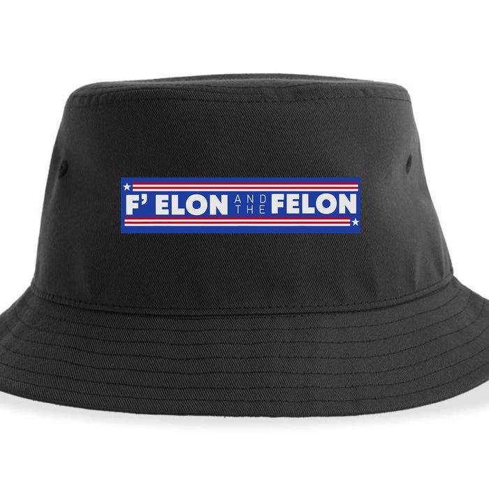 F Elon And The Felon Sustainable Bucket Hat