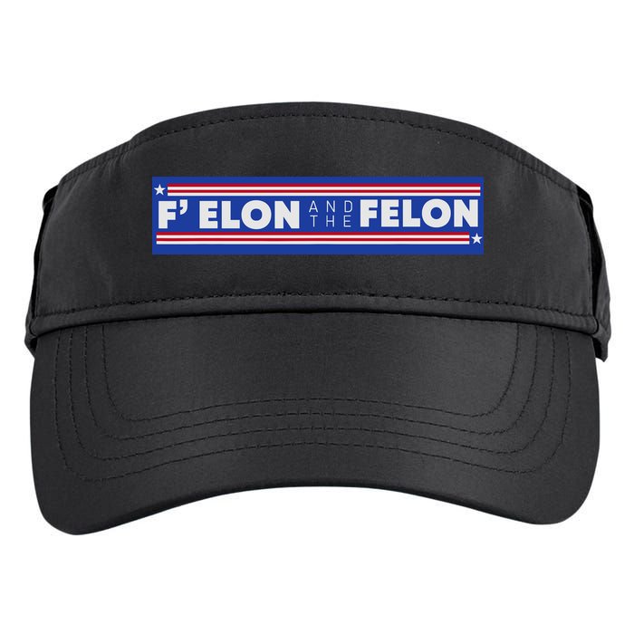 F Elon And The Felon Adult Drive Performance Visor
