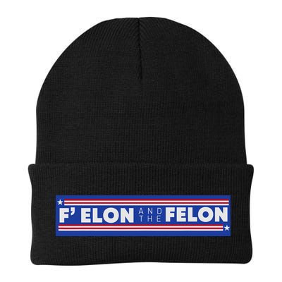 F Elon And The Felon Beanie