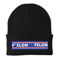 F Elon And The Felon Beanie