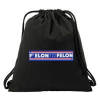 F Elon And The Felon Drawstring Bag