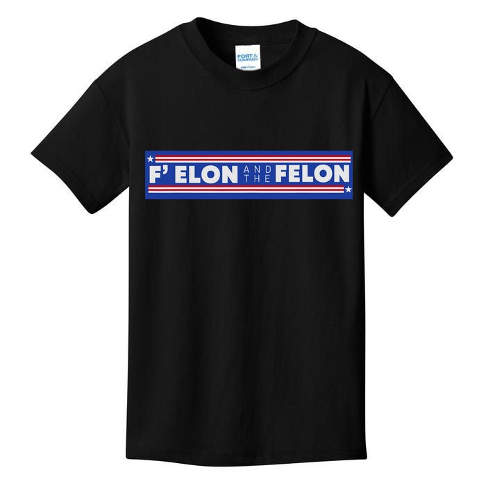 F Elon And The Felon Kids T-Shirt