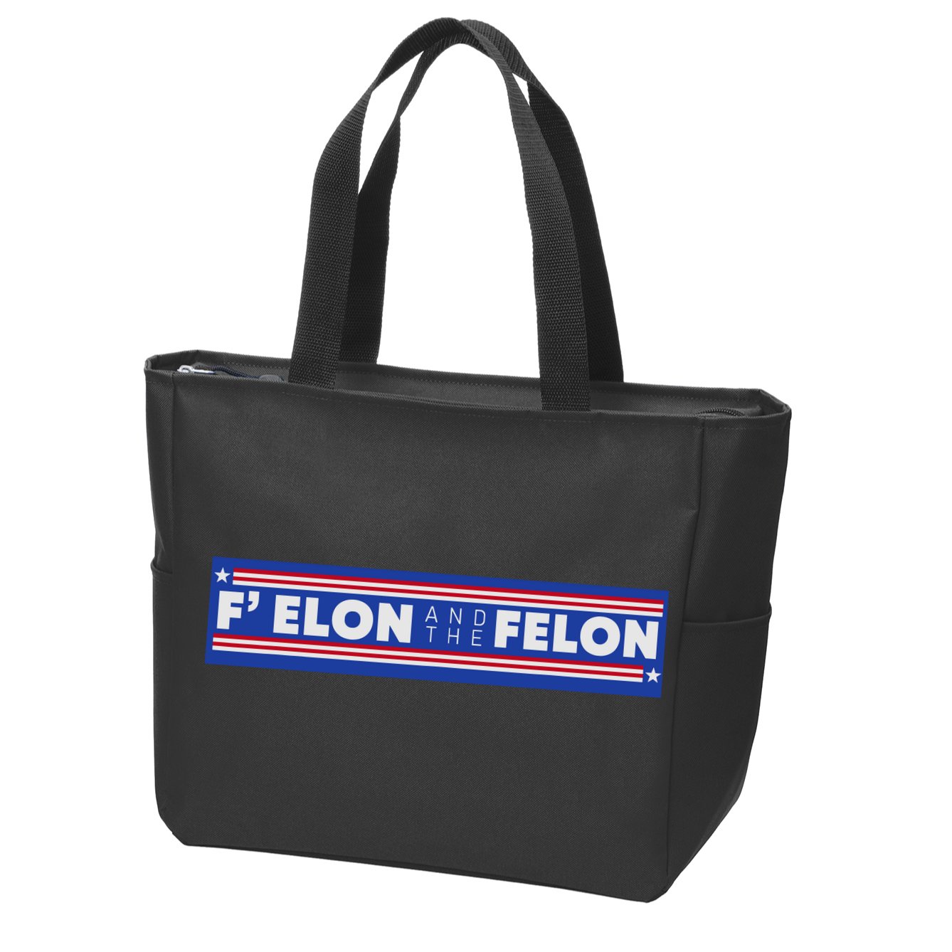F Elon And The Felon Zip Tote Bag