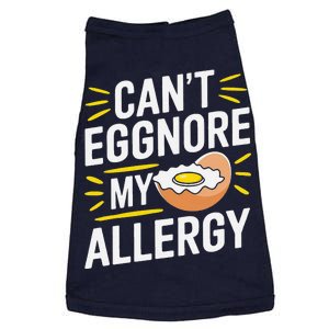 Funny Egg Allergy Pun Egg Tolerance Egg Intolerance Doggie Tank