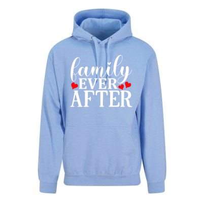 Family Ever After Cool Gift Adopting Gotcha Day Cute Gift Unisex Surf Hoodie