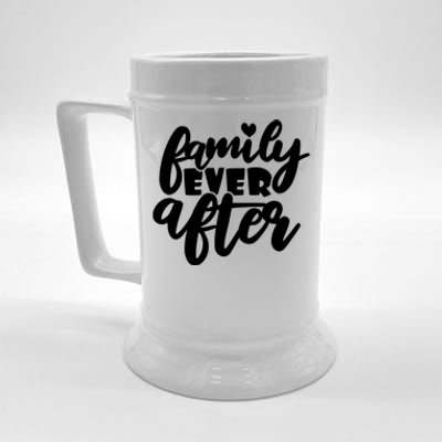 Family Ever After Meaningful Gift Funny Adoption Gift Beer Stein