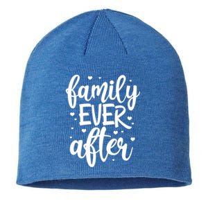 Family Ever After Adoption Foster Mom Dad Gotcha Day Gift Sustainable Beanie