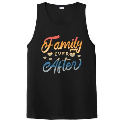 Family Ever After Gift Proud Adoption Quote Adopted Saying Gift PosiCharge Competitor Tank