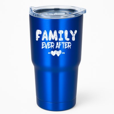 Family Ever After Funny Adopt Adopted Adoption Day Graphic Meaningful Gift Tumbler