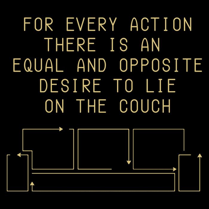 For Every Action There Is An Equal And Opposite Desire To Life On The Couch Daily Commute Backpack