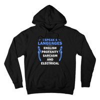 Funny Electrician Art Electrical Engineer Humor Hoodie