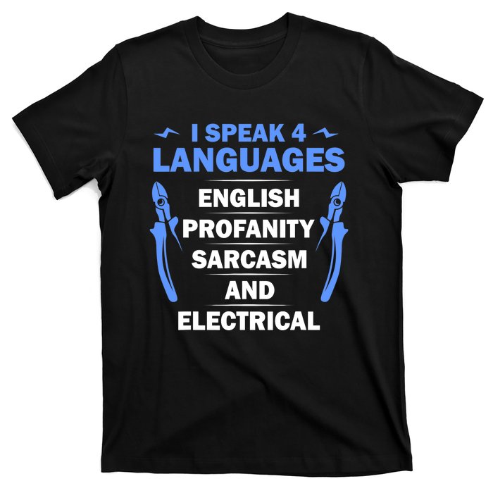 Funny Electrician Art Electrical Engineer Humor T-Shirt