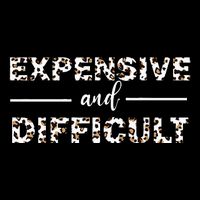 Funny Expensive And Difficult Leopard Sassy Mom Sarcastic Impact Tech Backpack
