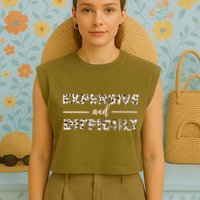 Funny Expensive And Difficult Leopard Sassy Mom Sarcastic Garment-Dyed Women's Muscle Tee