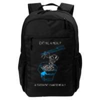 Funny Eating A Meal A Succulent Chinese Meal Daily Commute Backpack