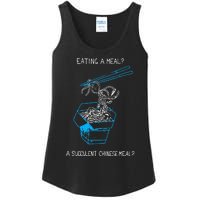 Funny Eating A Meal A Succulent Chinese Meal Ladies Essential Tank