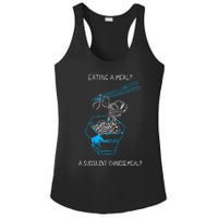 Funny Eating A Meal A Succulent Chinese Meal Ladies PosiCharge Competitor Racerback Tank