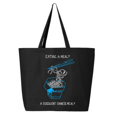 Funny Eating A Meal A Succulent Chinese Meal 25L Jumbo Tote