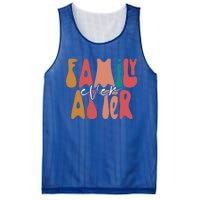 Family Ever After Adoption Foster Mom Dad Gotcha Day Adopt Gift Mesh Reversible Basketball Jersey Tank