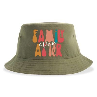 Family Ever After Adoption Foster Mom Dad Gotcha Day Adopt Gift Sustainable Bucket Hat