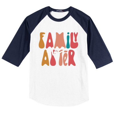 Family Ever After Adoption Foster Mom Dad Gotcha Day Adopt Gift Baseball Sleeve Shirt