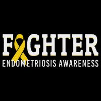 Fighter Endometriosis Awareness Month Ribbon Endo Warrior Backpack
