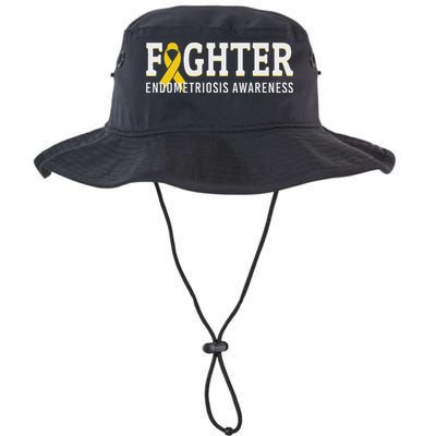 Fighter Endometriosis Awareness Month Ribbon Endo Warrior Bucket Hat