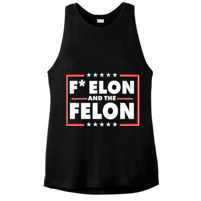 F Elon and the Felon Ladies PosiCharge Tri-Blend Wicking Tank