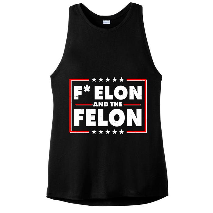F Elon and the Felon Ladies PosiCharge Tri-Blend Wicking Tank