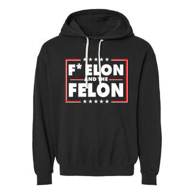 F Elon and the Felon Garment-Dyed Fleece Hoodie